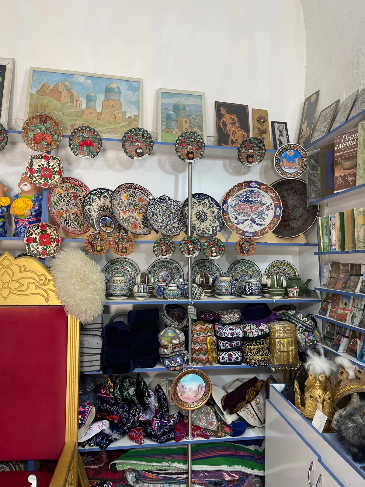 Ceramic tiles, ornate caps and artworks for sale
